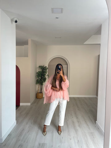 Blusa Salmão