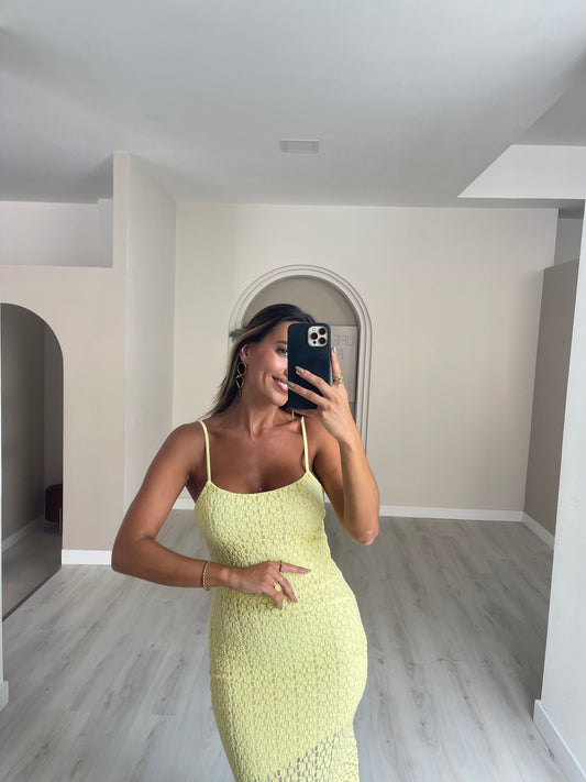 Vestido Rufus - amarelo