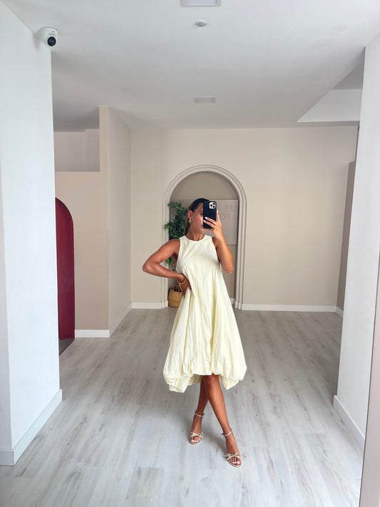 Vestido Pamplona - bege