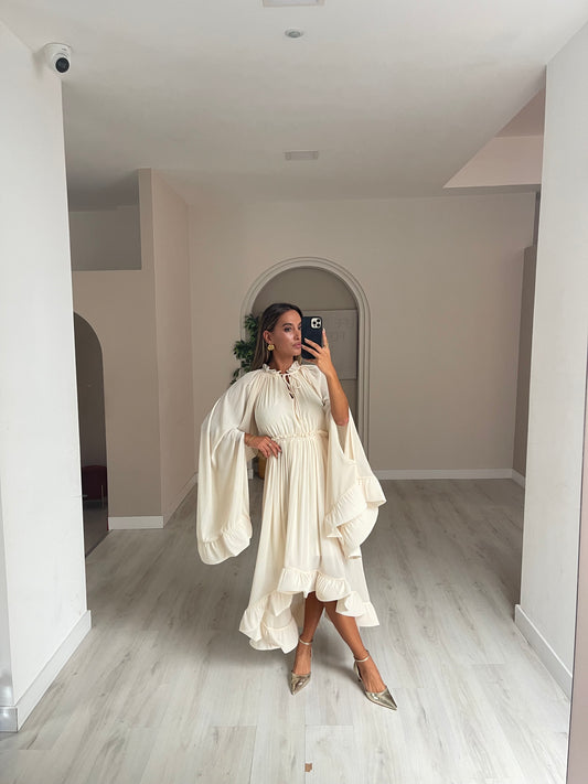 Vestido Alenquer - bege