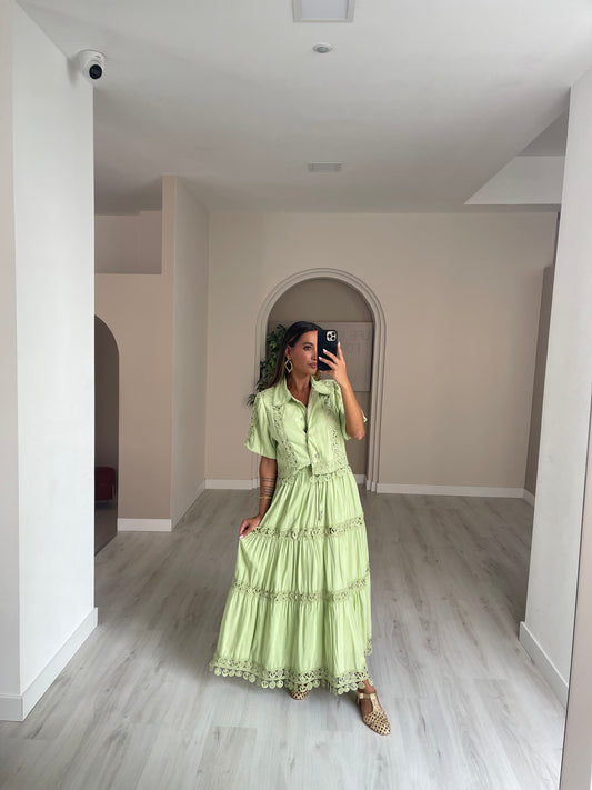 Conjunto Zahara - Verde