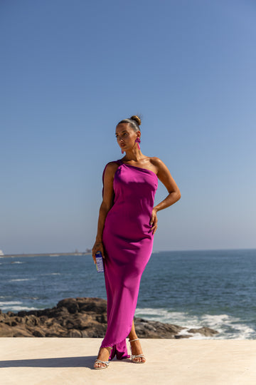 Vestido Castilho - Beringela