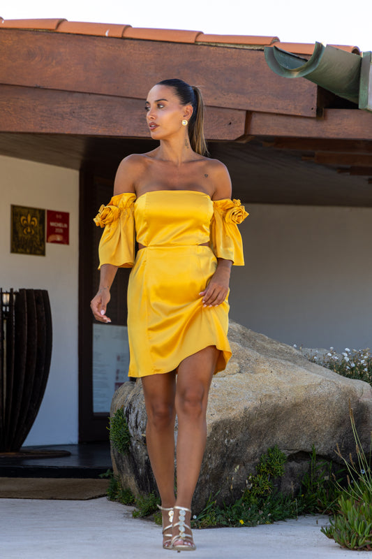 Vestido Furtado - Amarelo