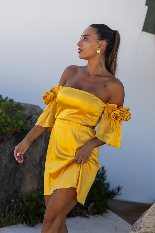 Vestido Furtado - Amarelo