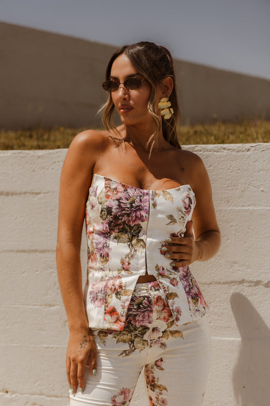 Top Hortênsia - Rosa