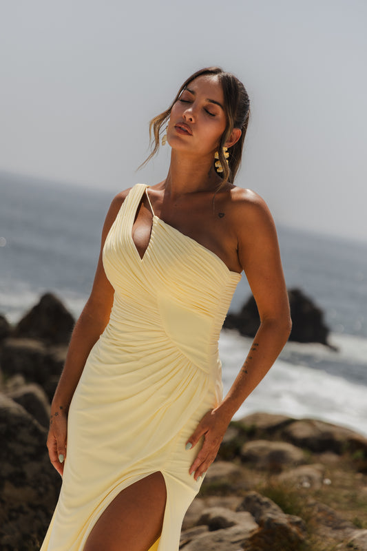 Vestido Grega - Amarelo