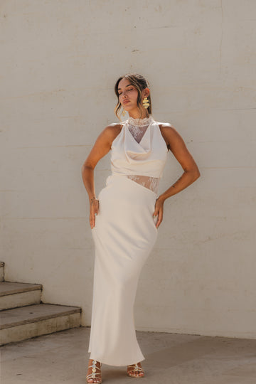 Vestido Nantes - Bege