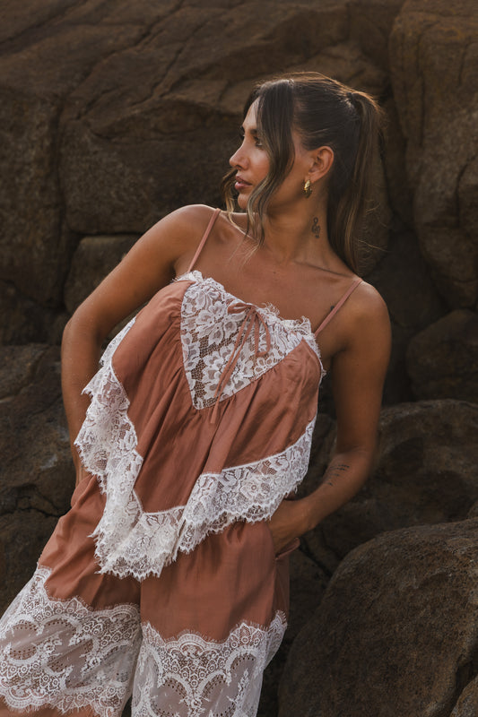 Conjunto Lua - Cobre