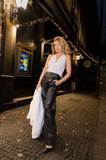 Top c/ brilho - Branco