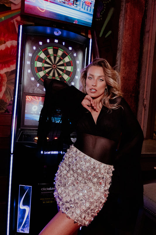 Saia pedraria - bege