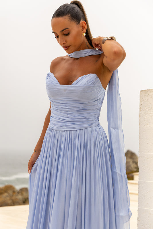 Vestido Zamora - Azul