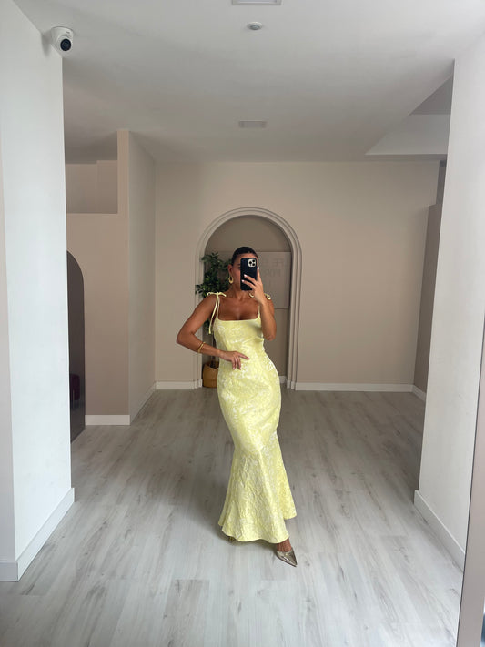 Vestido Aura - amarelo