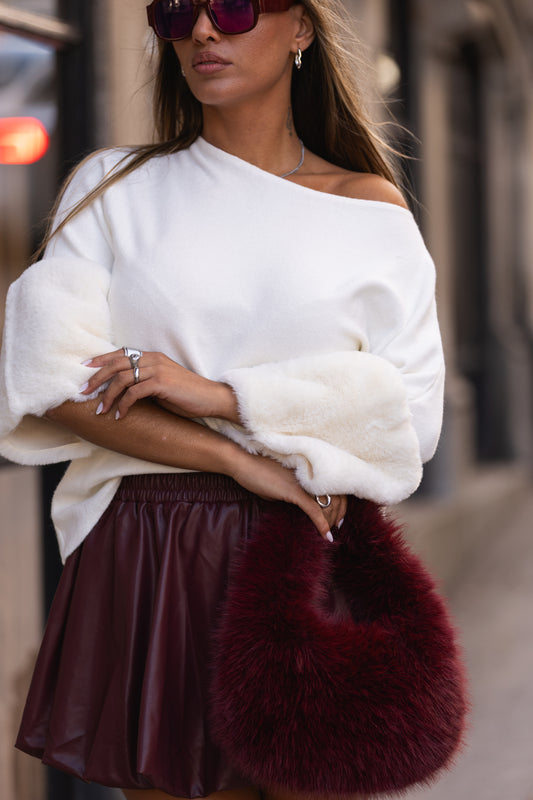 Camisola Natalina - branco