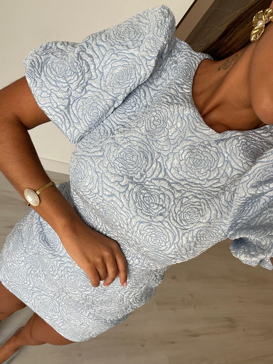 Vestido Melina - Azul bebé