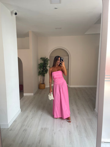 Vestido Toscana - rosa