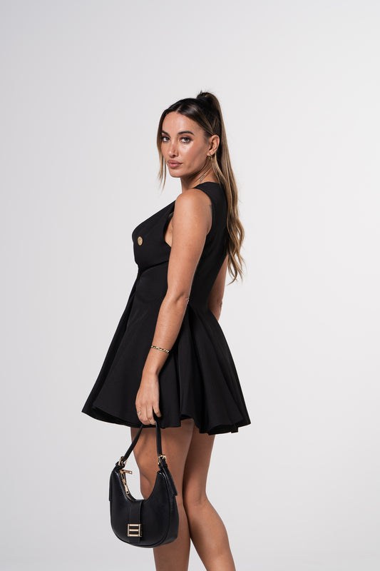 Vestido Bailarina - Preto