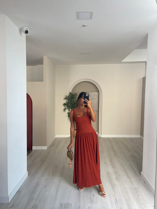 Vestido Lili - tijolo