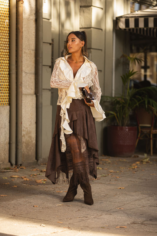 Blusa Cali - bege