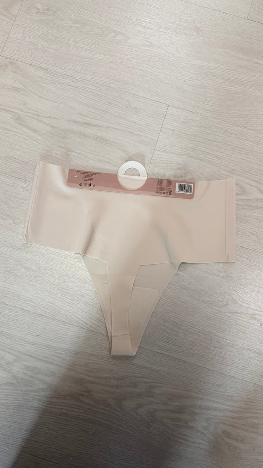 Cueca Cinta Subida Redutora Plus Size - Branco