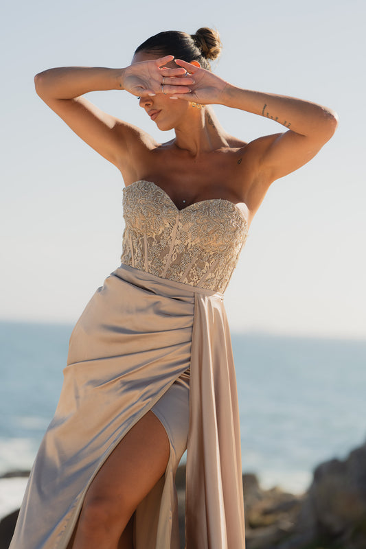 Vestido Armenia - bege