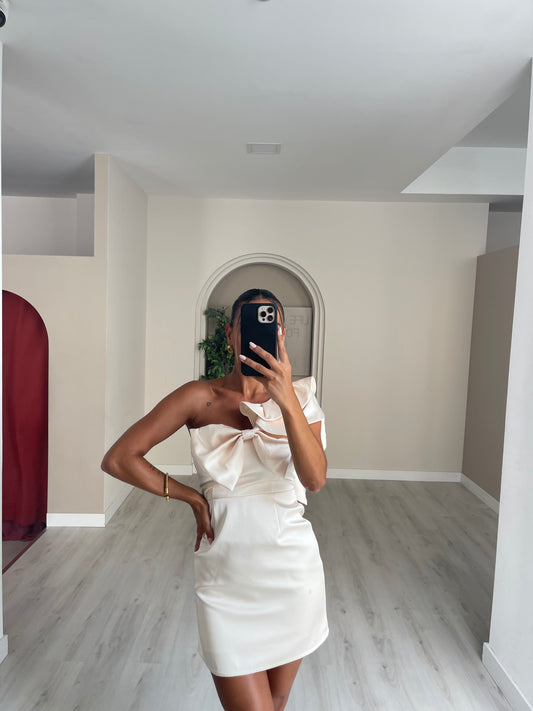Vestido Lana - bege