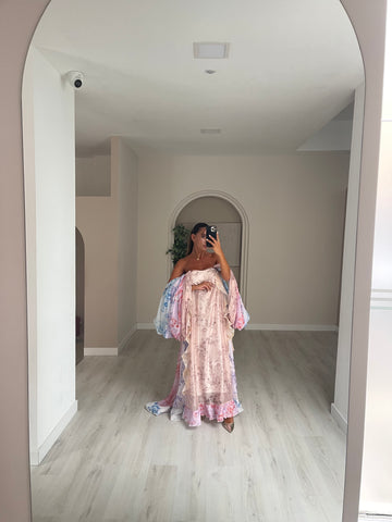 Vestido rose