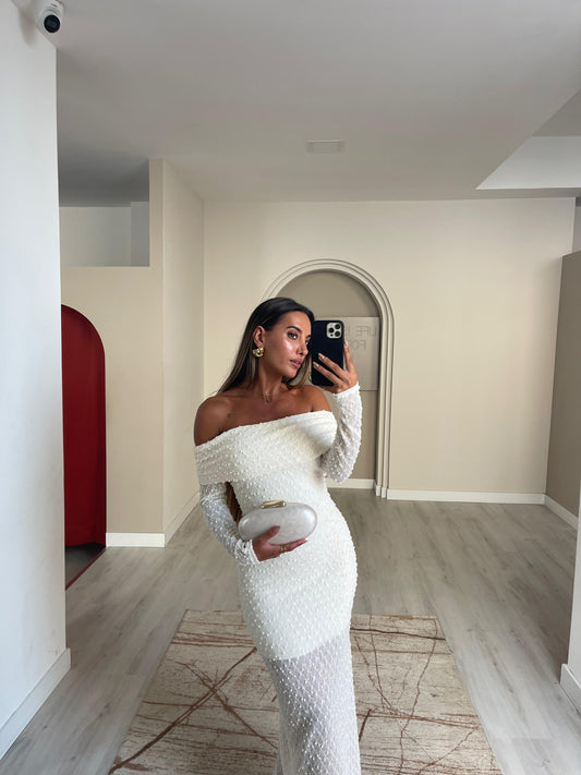 Vestido Celine - branco