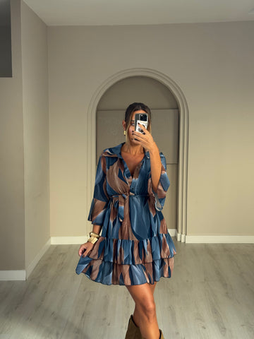 Vestido Isis - Azul