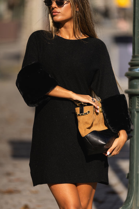 Vestido Natalina - preto