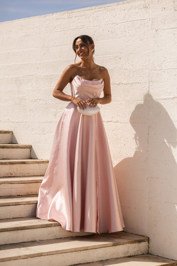 Vestido Verona c/ Brilhos - Rosa