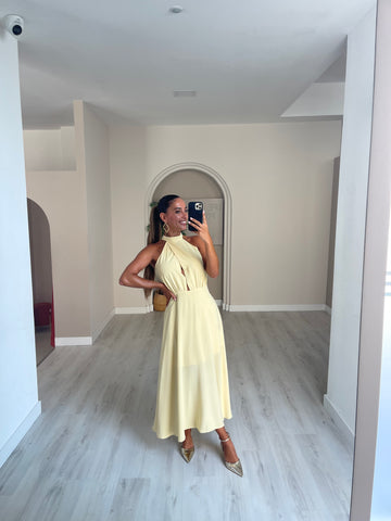 Vestido Elvas - amarelo