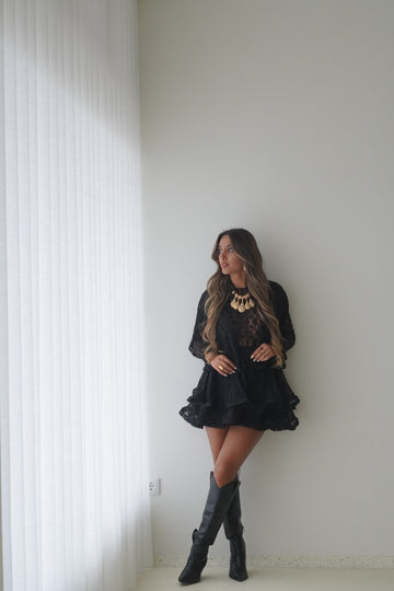 Vestido Amora - preto