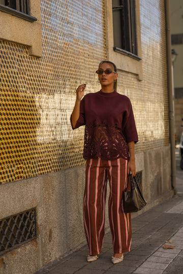 Camisola Babi - Bordo