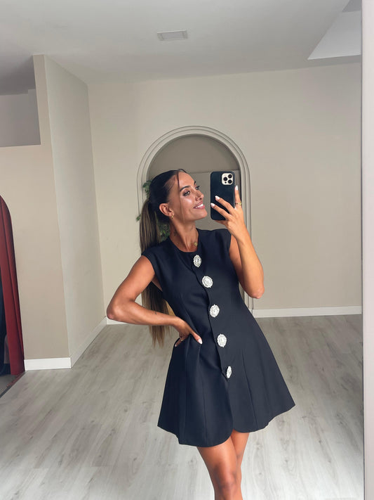 Vestido Talita - Preto