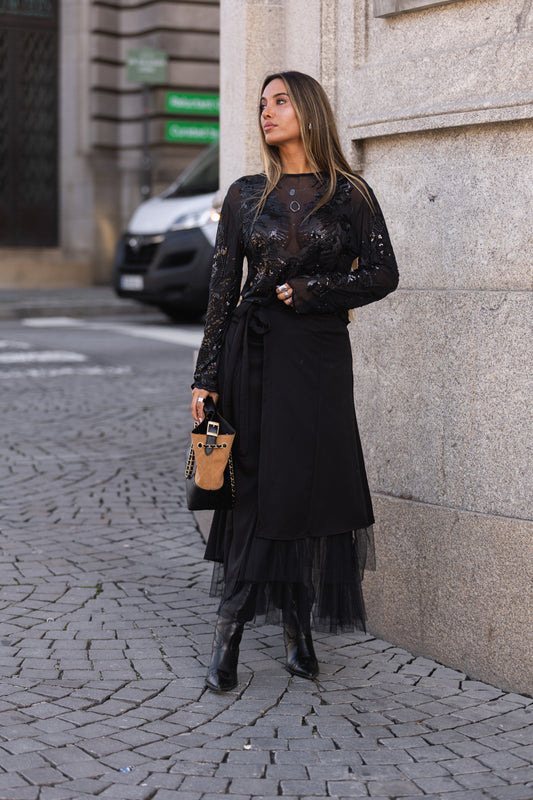 Blusa Rachel - preto