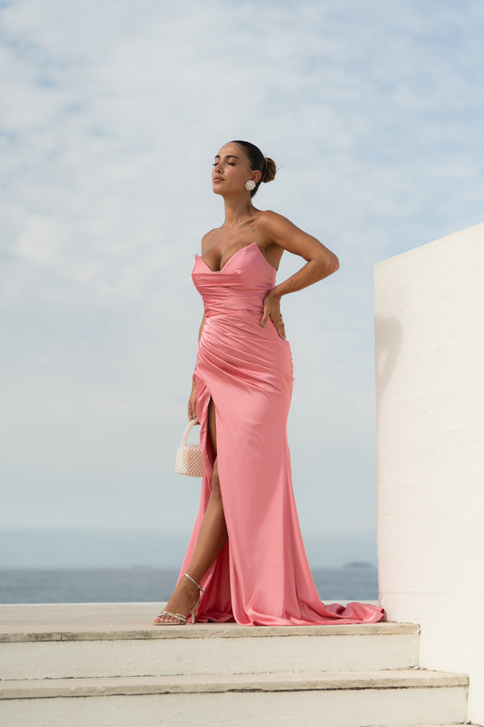 Vestido Laurie - salmão