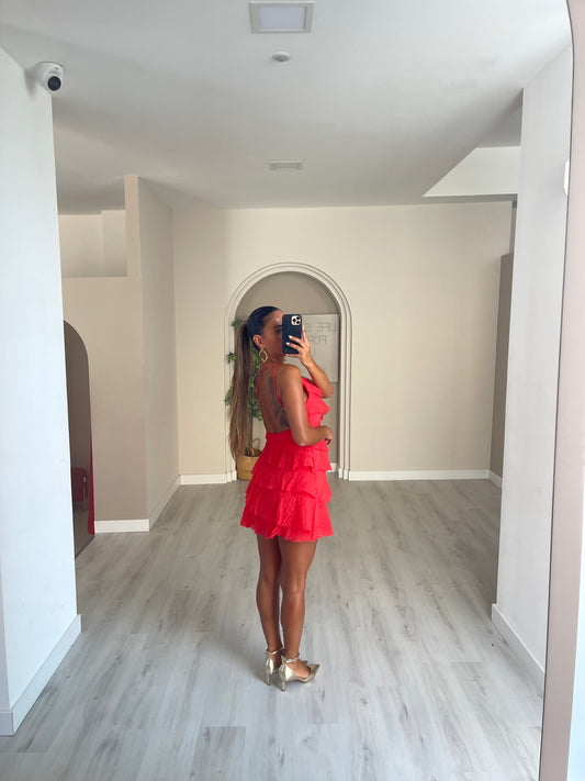 Vestido Bahia - vermelho