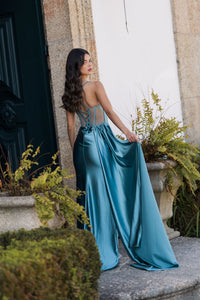 Vestido Espanha - Turquesa