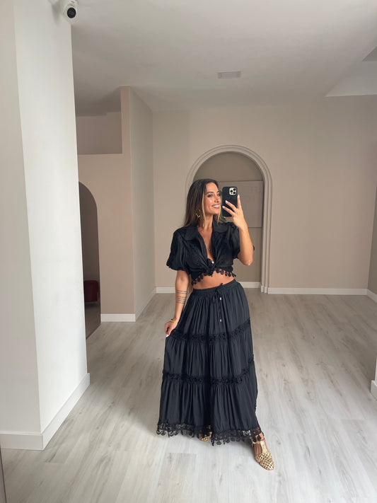 Conjunto Zahara - Preto