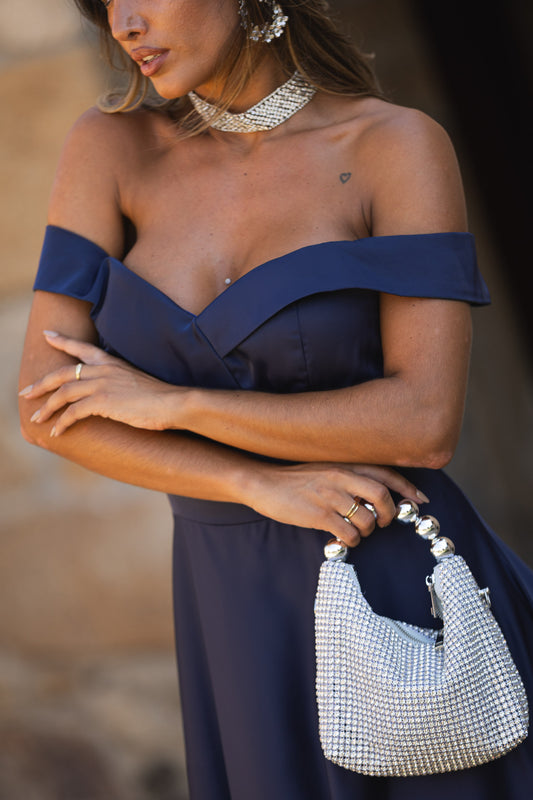 Vestido Múrcia - azul marinho