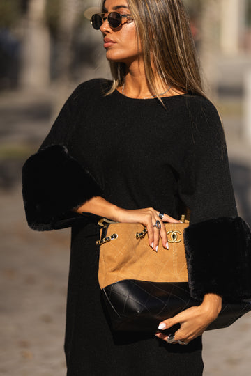 Vestido Natalina - preto