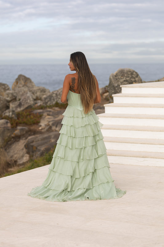Vestido Monte Carlo - verde