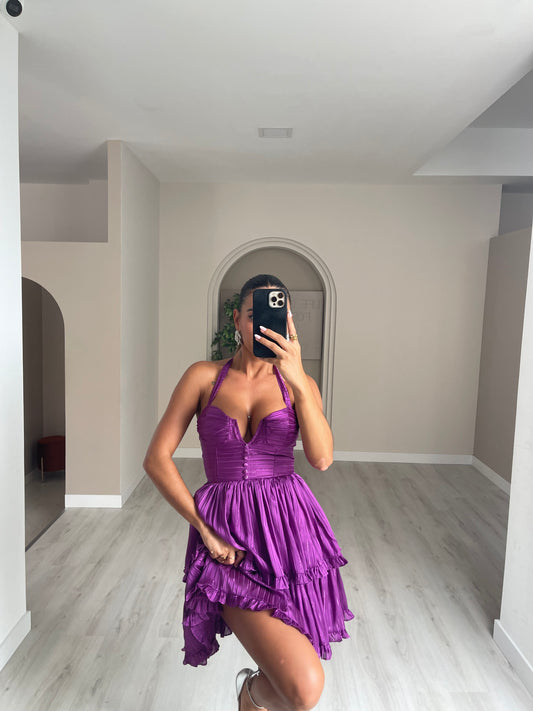 Vestido Marie - Roxo