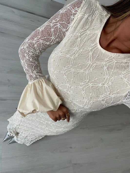 Vestido Mona - bege
