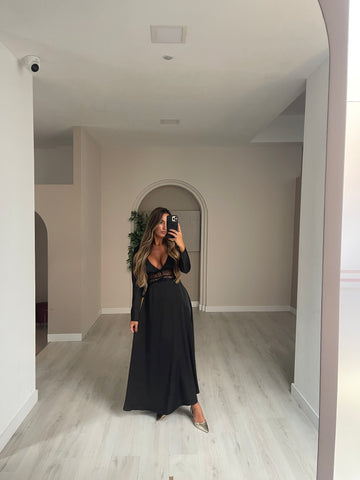 Vestido Nordeste - preto