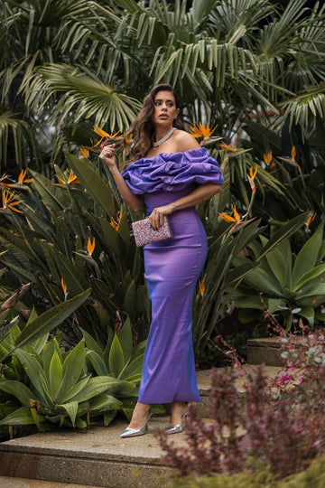 Vestido Corunha - Roxo