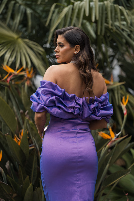 Vestido Corunha - Roxo