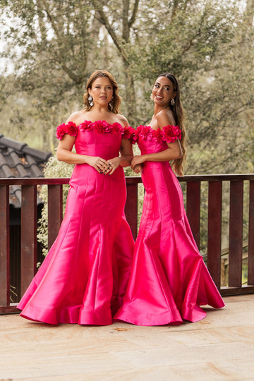 Vestido Maurícias - Rosa Fuchsia