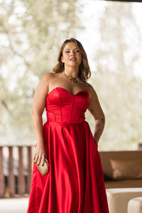 Vestido Alicante - Vermelho