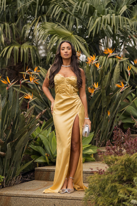 Vestido Marselha - Amarelo